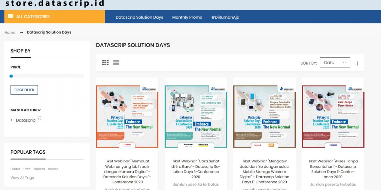 Datascrip Solution Days E-Conference 2020