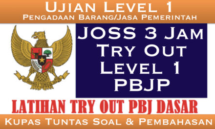 Soal Try Out Level 1 Pengadaan